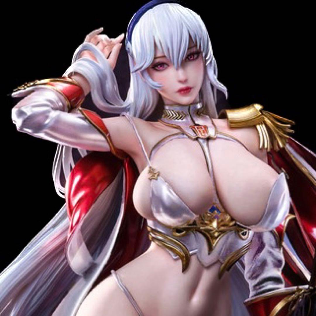 限定ホワイトver. セルベリア・ブレス　海外ガレージキット　スタチュー