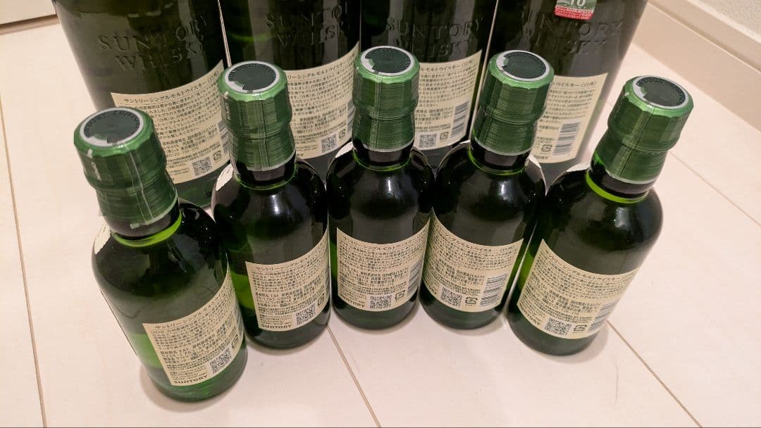 白州ウイスキー セット 180ml 5本、700ml 4本