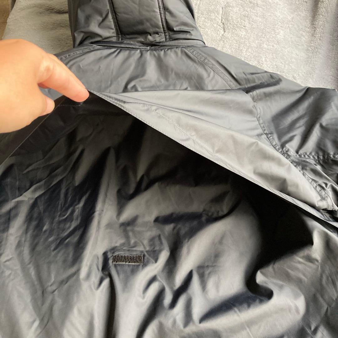 【新品】カンタベリー 2way フード付 ベンチコート 黒　Lサイズ　光電子