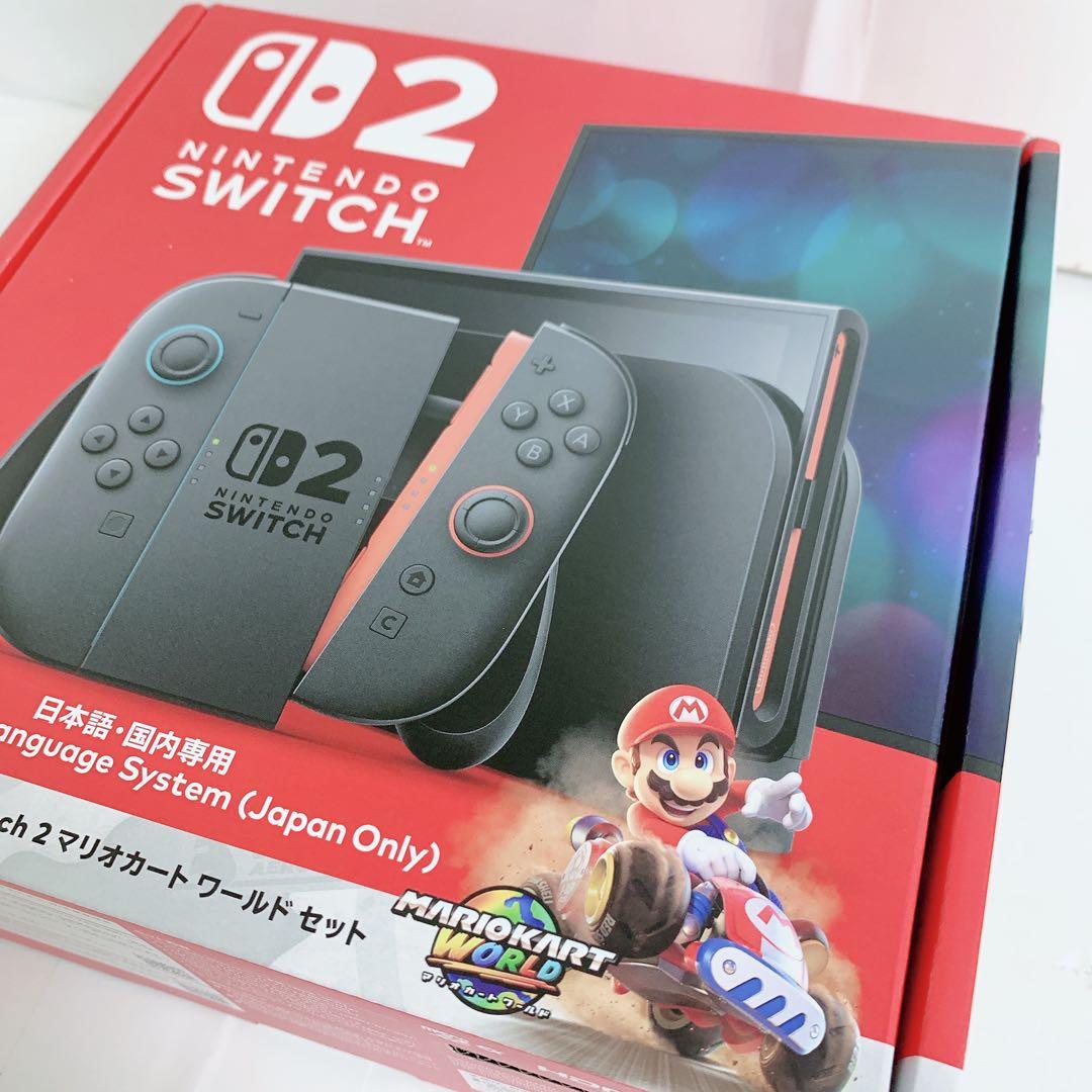 Nintendo switch2 本体 マリオカートワールドセット 日本語 国内