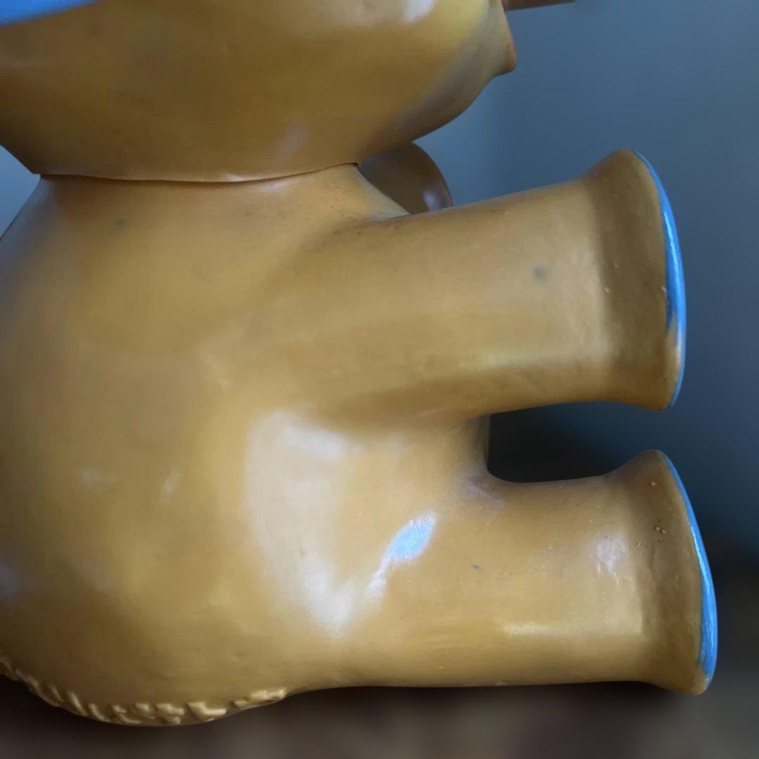 サトちゃん 佐藤製薬くすりはサトウ 古物 ソフビ カウンターサイズ