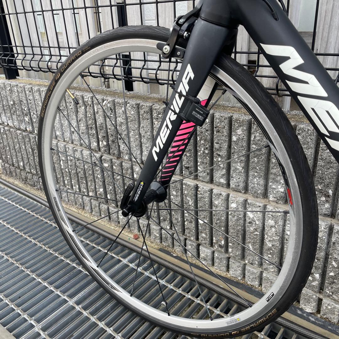 MERIDAロードバイクRIDE400 lampre 2✕11速 超美車送料無料