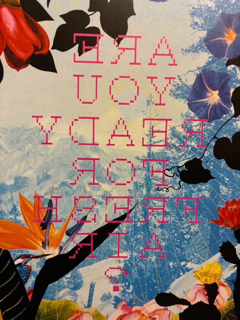 横尾忠則ポスター★VITAR★1989/B1変形サイズ