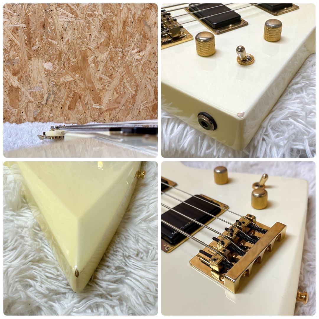 希少！FERNANDES BXB-75 エクスプローラーベース ホワイト FGI