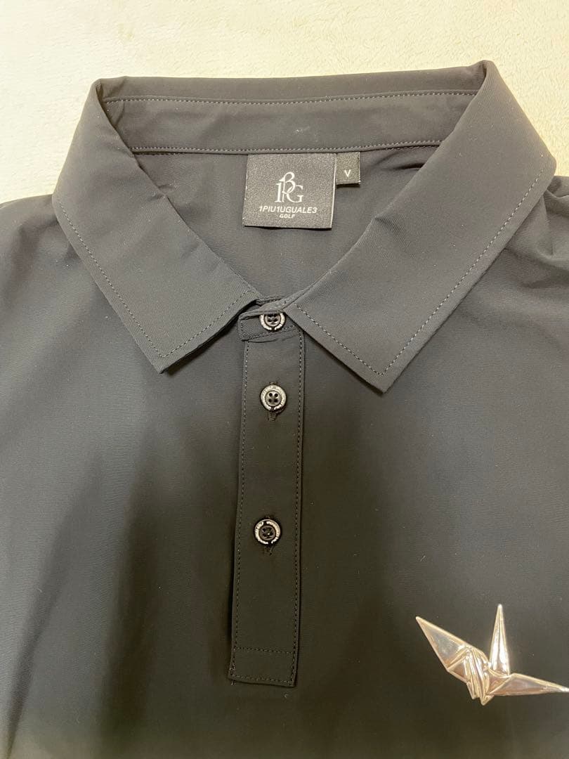 ウノピュ-ノ今季ポロシャツ　黒