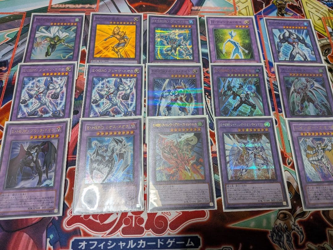 遊戯王 本格構築 エレメンタルヒーロー ネオス EX15枚完備 デッキ