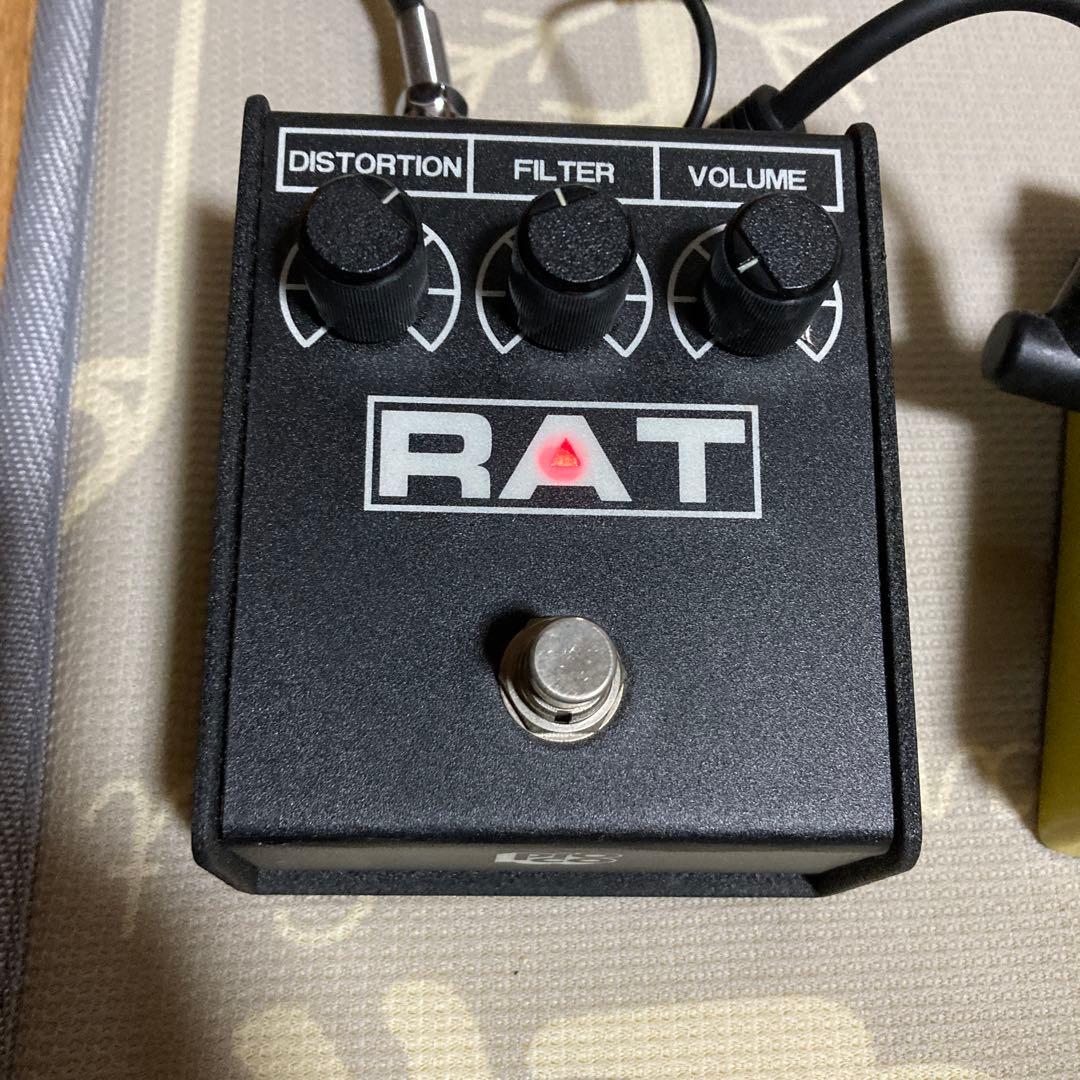 ギター polyTune & BOSS OD-2 & Pro Co RAT