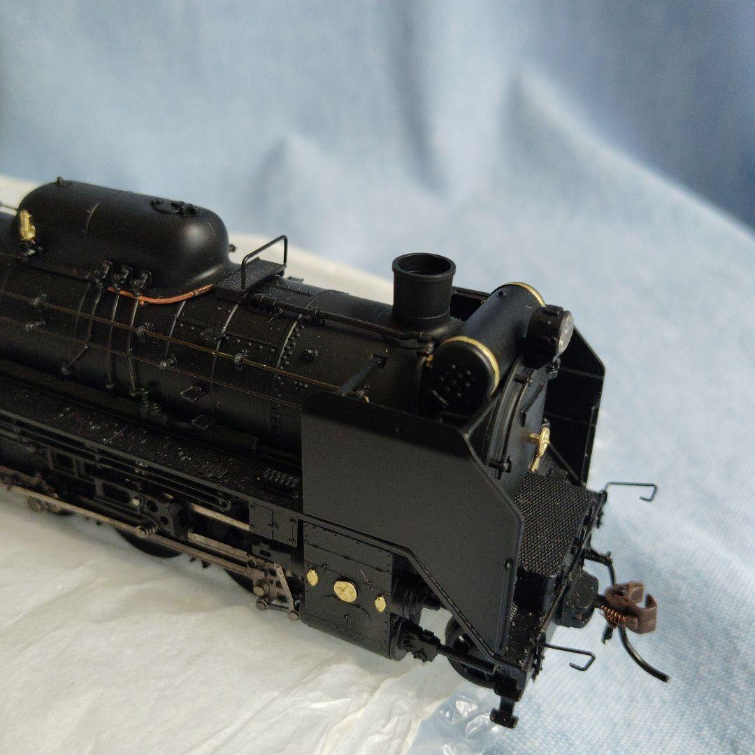 上*と様 蒸気機関車モデル 黒色 ディテール豊富