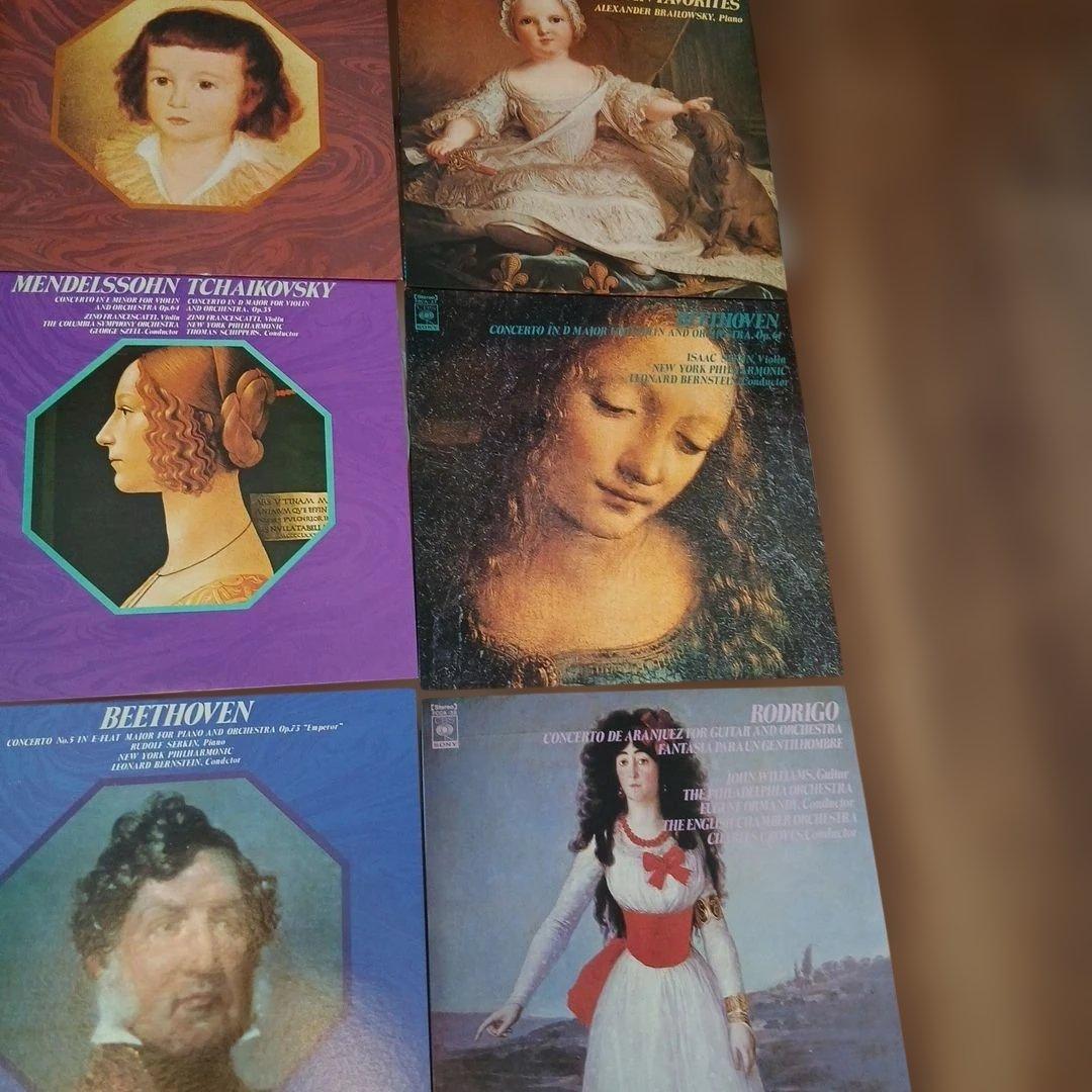 LPレコード １０枚✖３＝30枚　クラシック音楽
