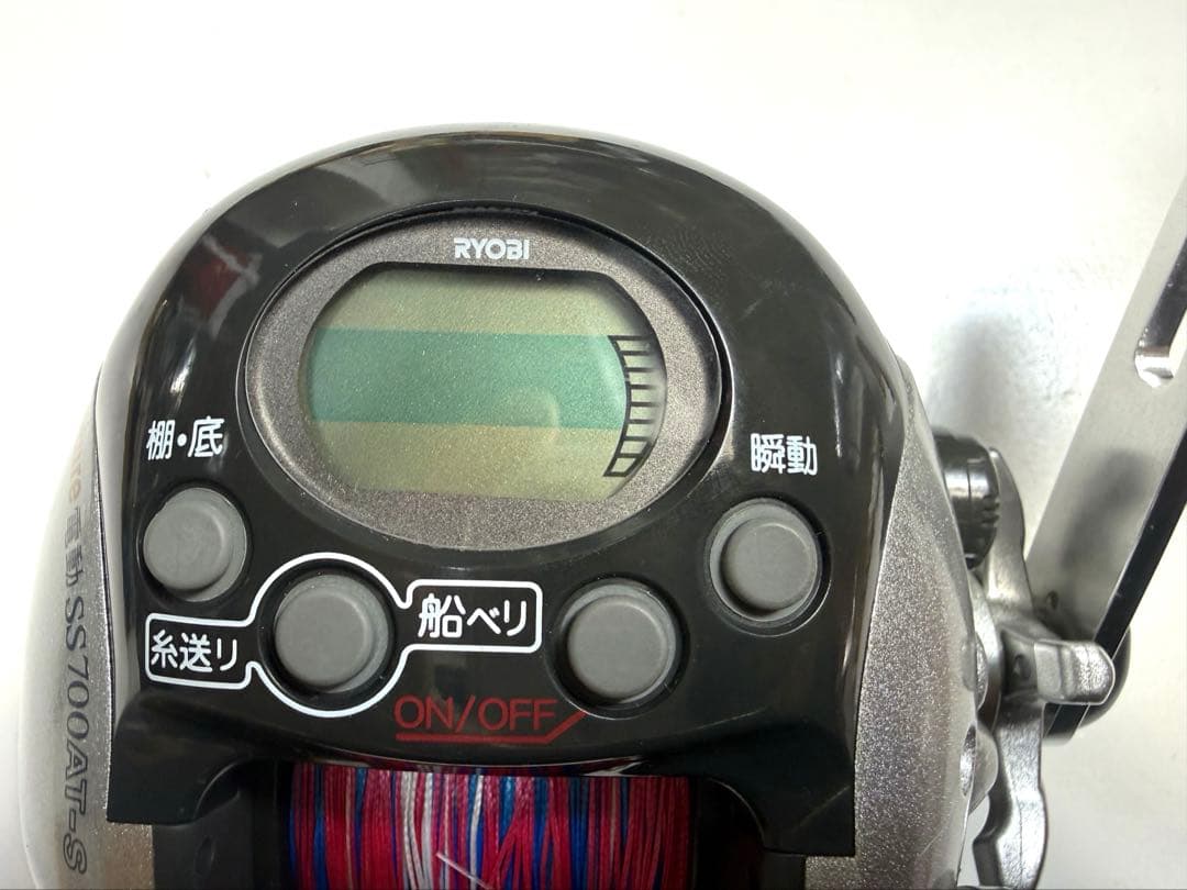 RYOBI アドベンチャー 電動リール　SS700AT-S 中古状態良好