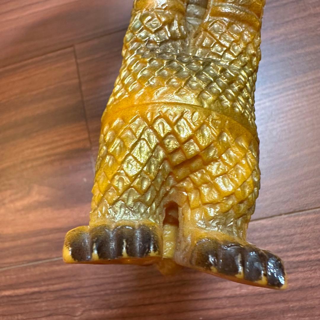 当時物 ポピー　キングザウルスシリーズ　キングギドラ　ソフビ 5653