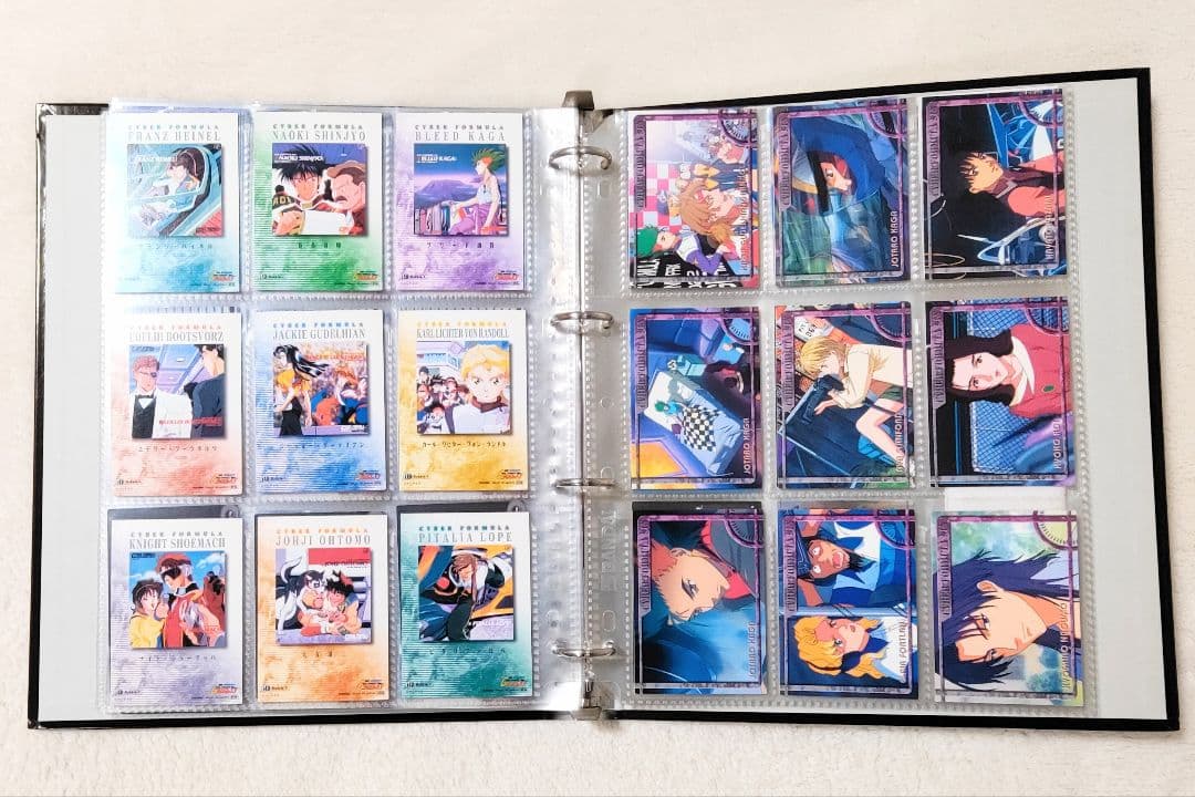 新世紀GPXサイバーフォーミュラ　トレーディングカード＆バインダー セット