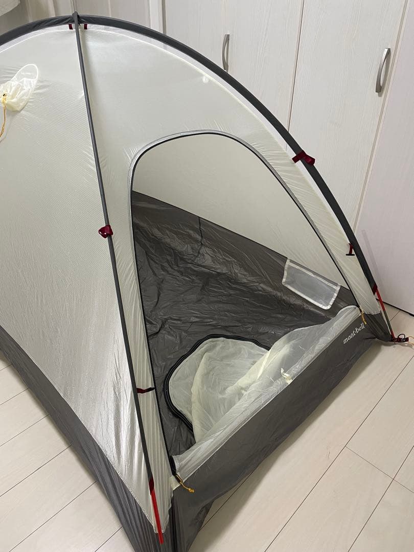 モンベル　ステラリッジ2 グランドシート付き