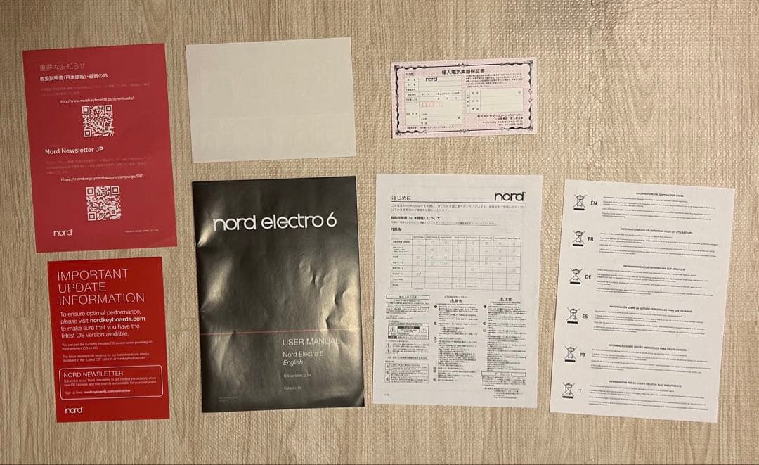 CLAVIA Nord Electro 6D 73鍵