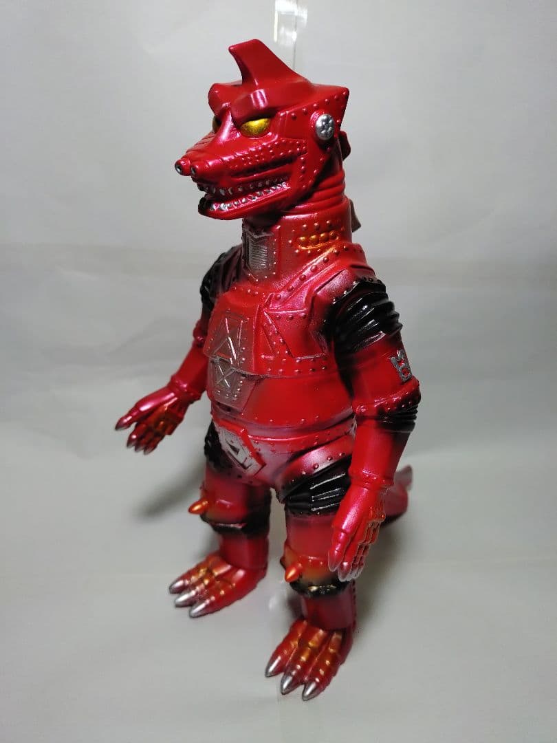 ブルマァク 復刻 メカゴジラ レッド ソフビ BULLMARK