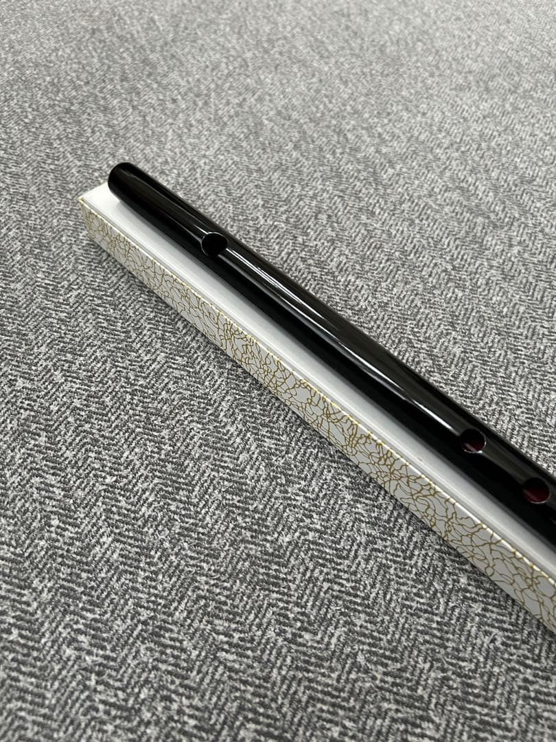 青森ねぶた　篠笛　黒塗　笛　ねぶた