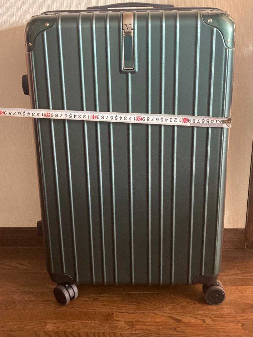 現役客室乗務員監修 スーツケース　4.2kg 92.5L グリーン L