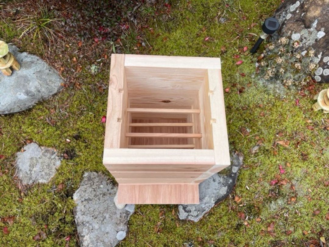 日本みつばち用 飼育箱 重箱式巣箱 待ち箱 3段 セット