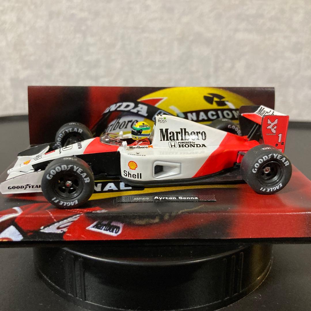 F1 マクラーレンMP4/6 アイルトンセナ ケースは ミニチャンプス