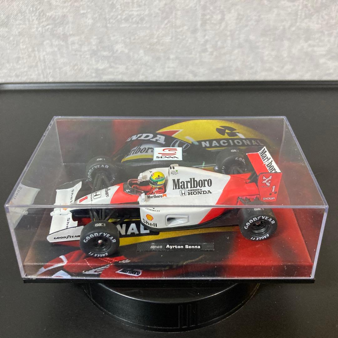 F1 マクラーレンMP4/6 アイルトンセナ ケースは ミニチャンプス