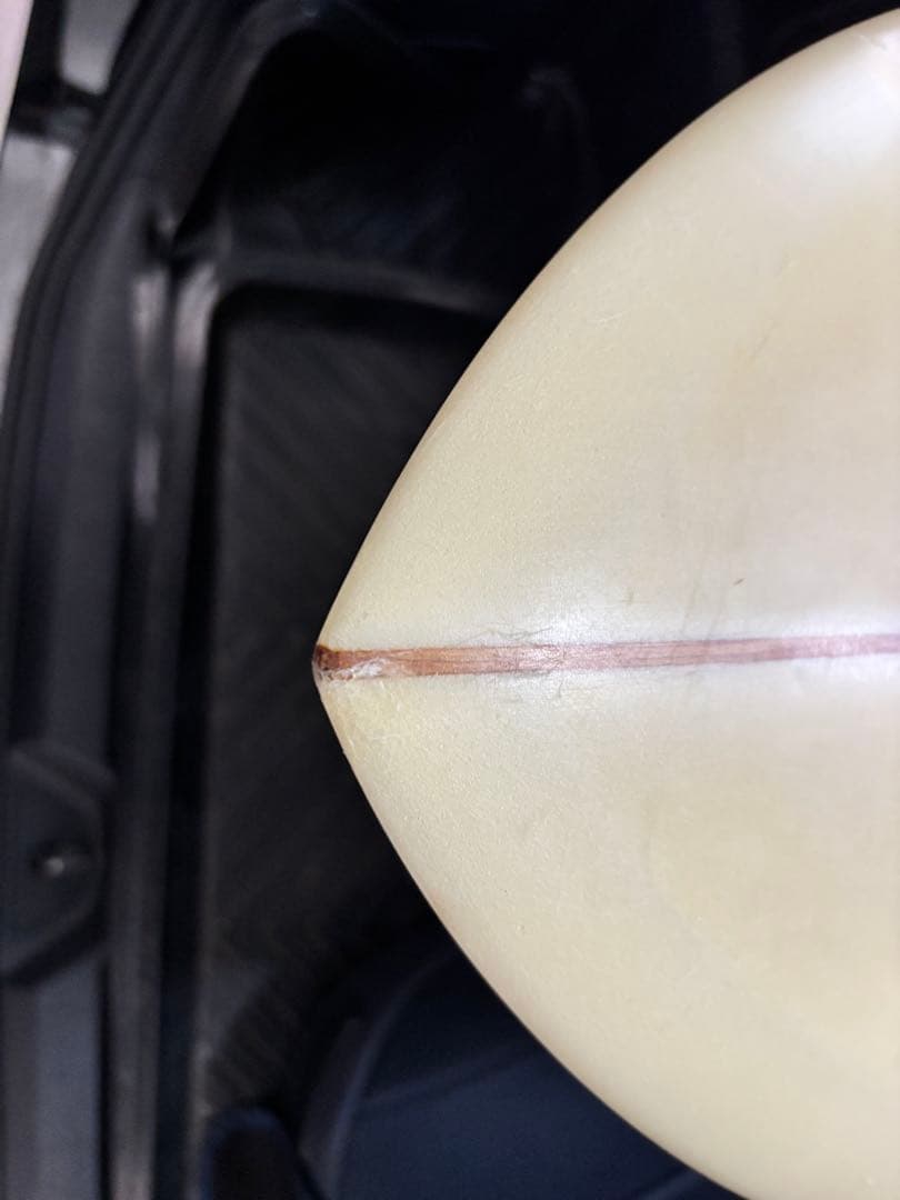 クリステンソンサーフボード　7.2フィート シングル　フィン無し　ソフトケース付