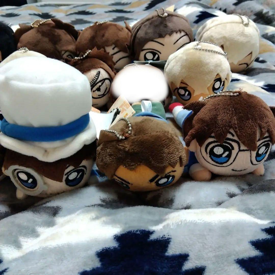 名探偵コナン 寝そべり キーチェーンマスコット ぬいぐるみセット大量まとめ売り③