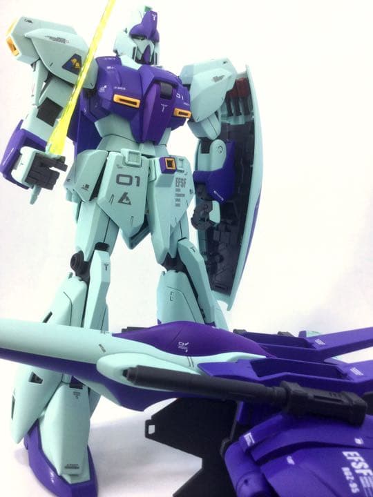 MG リ・ガズィ(ユニコーンVer.)ガンプラ塗装済完成品
