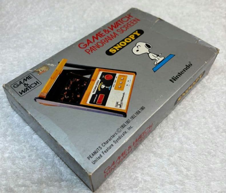 ゲームウォッチ スヌーピー SNOOPY 任天堂 パノラマスクリーン
