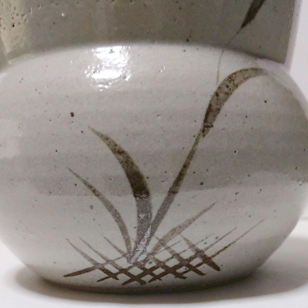 茶道具  水指  絵唐津  利左衛門窯 あんこう形  鮟鱇形