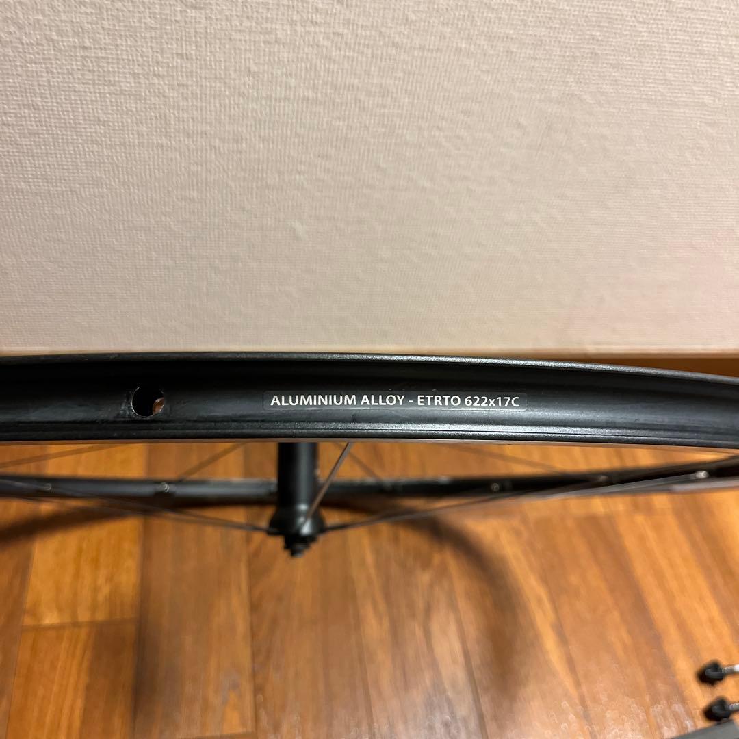 Campagnolo Zonda C17 シマノフリー 前後ホイールセット