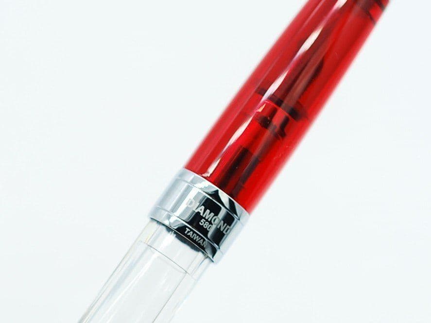 TWSBI ツイスビー 万年筆 ダイヤモンド580 RBT B 太字ルビーレッド