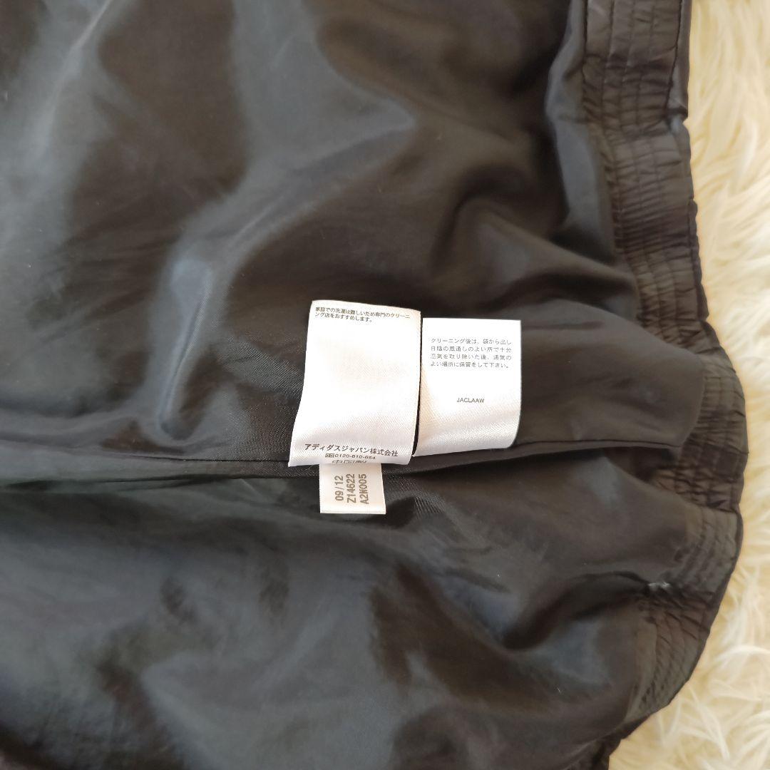 良品　アディダス　ロング ダウンコート　ベンチコート　Lサイズ　ブラック