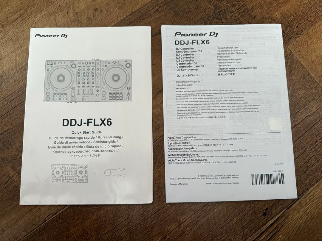 DJ機材 Pioneer DJ ddj-flx6-w