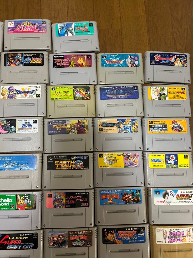 スーパーファミコンソフトまとめ売り　①