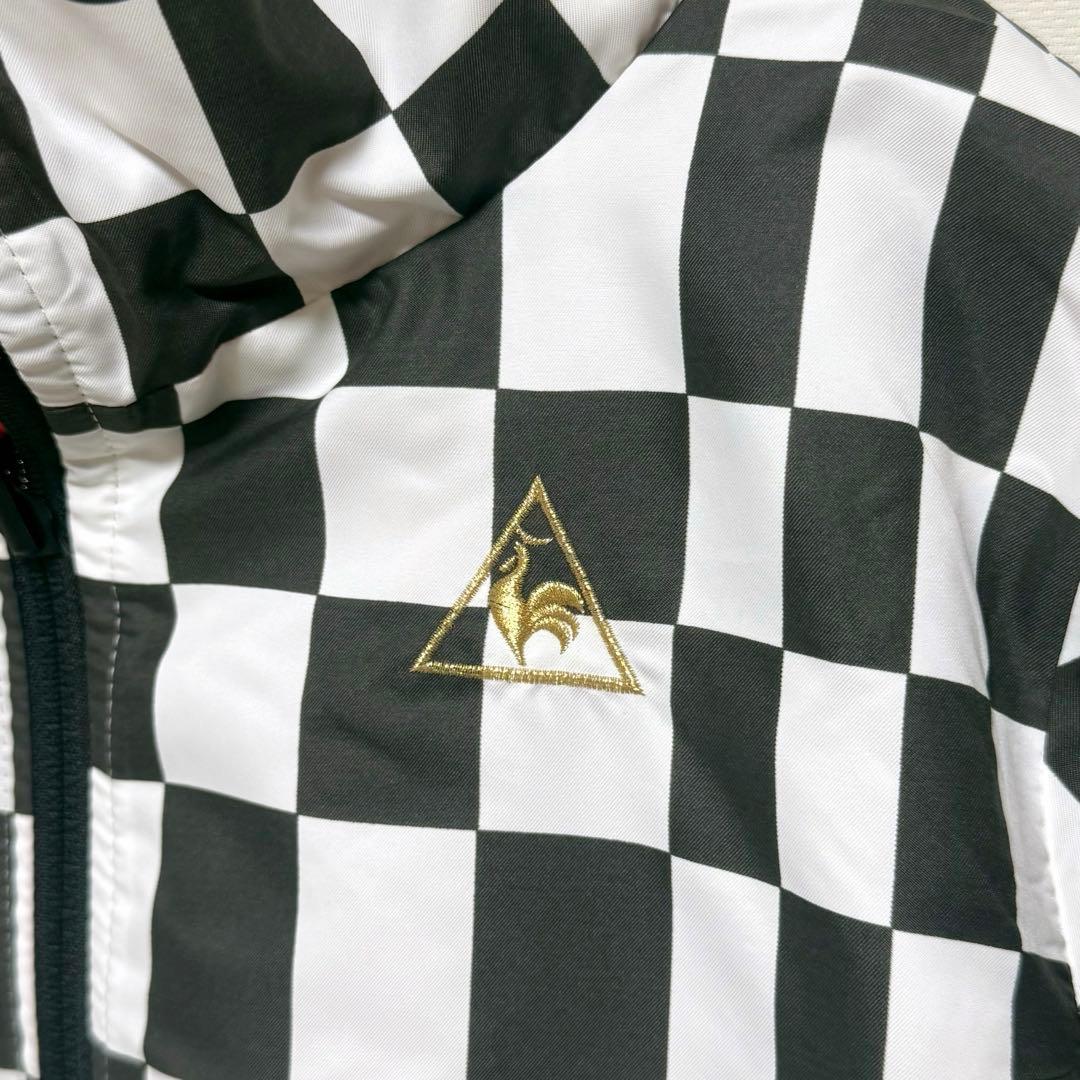 【未使用品】ルコック ゴルフウエア ブルゾン リバーシブル 中綿 2way M