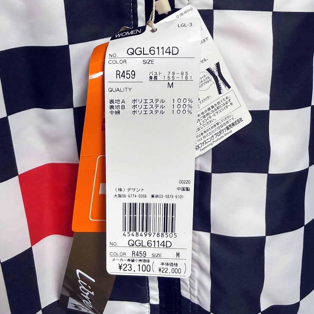 【未使用品】ルコック ゴルフウエア ブルゾン リバーシブル 中綿 2way M