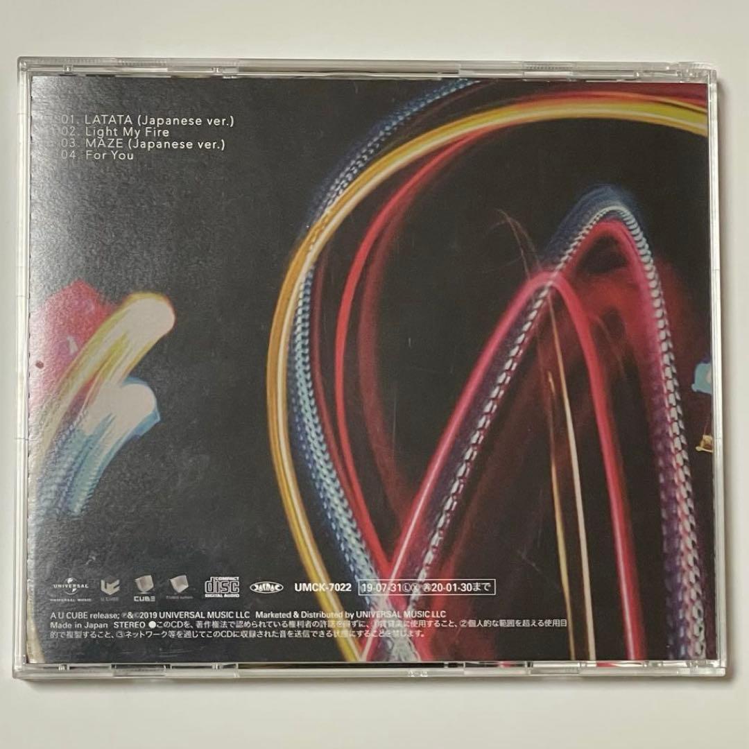 (G)I-DLE / LATATA 初回限定盤B CD+フォトブック　サイン入り