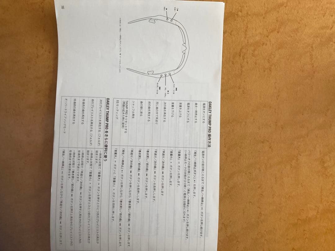 超貴重OAKLEY THUMP PRO 256MB 音楽プレーヤー付きサングラス