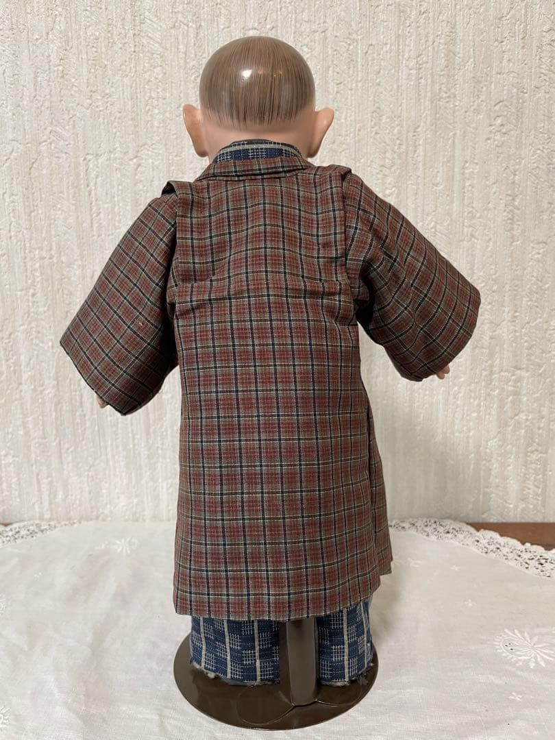 市松人形⑧ 明治初期 春光 アンティーク ヴィンテージ レトロ 日本人形 着物