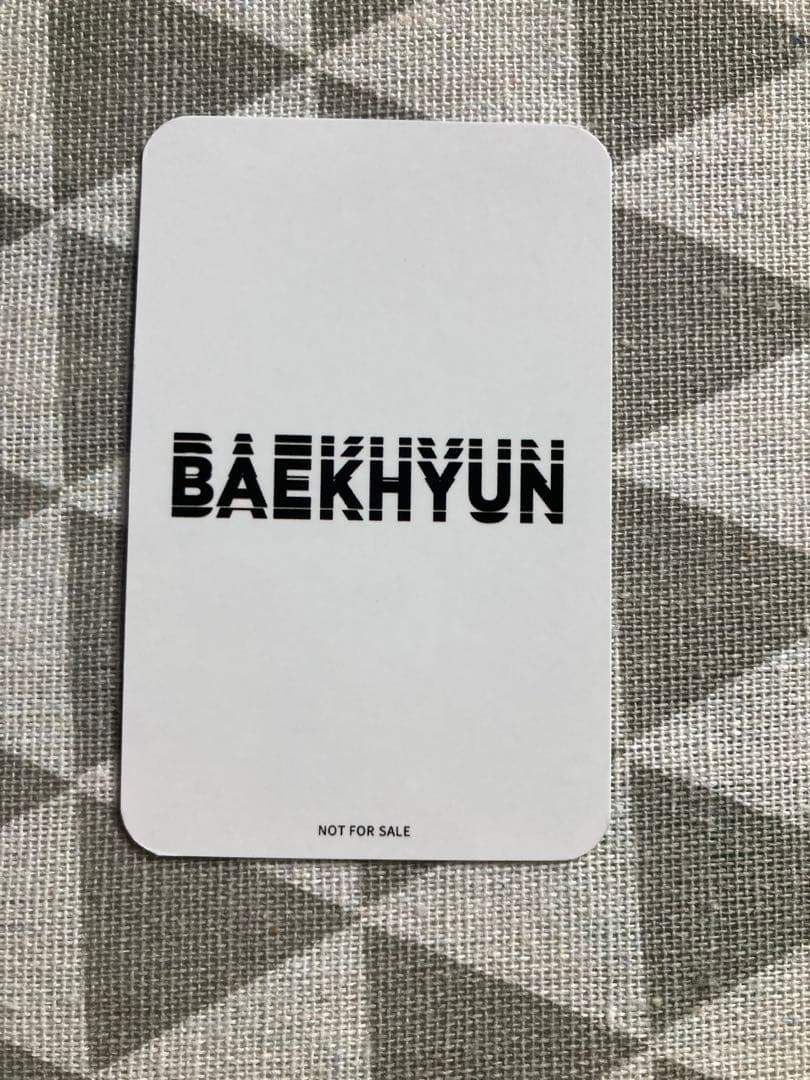 EXO シリアル 日本 BAEKHYUN ベッキョン トレカ② 当選