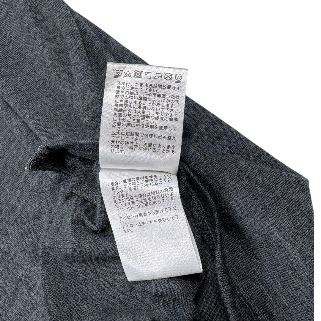 BRIEFING ブリーフィング　ウール タートルネックの長袖シャツ XL