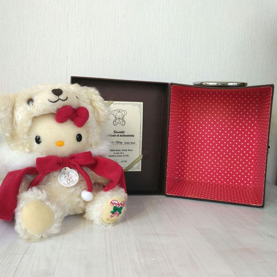 サンリオ　ハローキティ　テディベア　2006 　限定　シュタイフ社モヘア生地使用