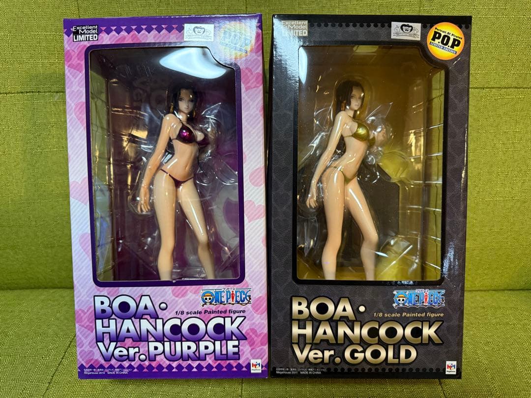 ONE PIECE ハンコック POP Ver.GOLD PURPLE 2点