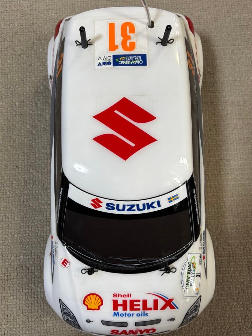 1/10電動RCレーシングカー　スズキスイフトスーパー1600 TAMIYA