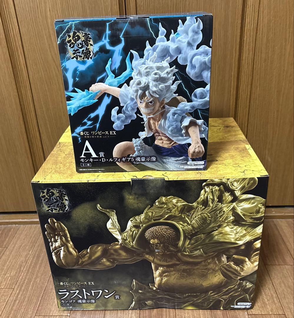 ワンピース 一番くじ 悪魔を宿す者達 A賞 ラストワン賞 フィギュア 2体