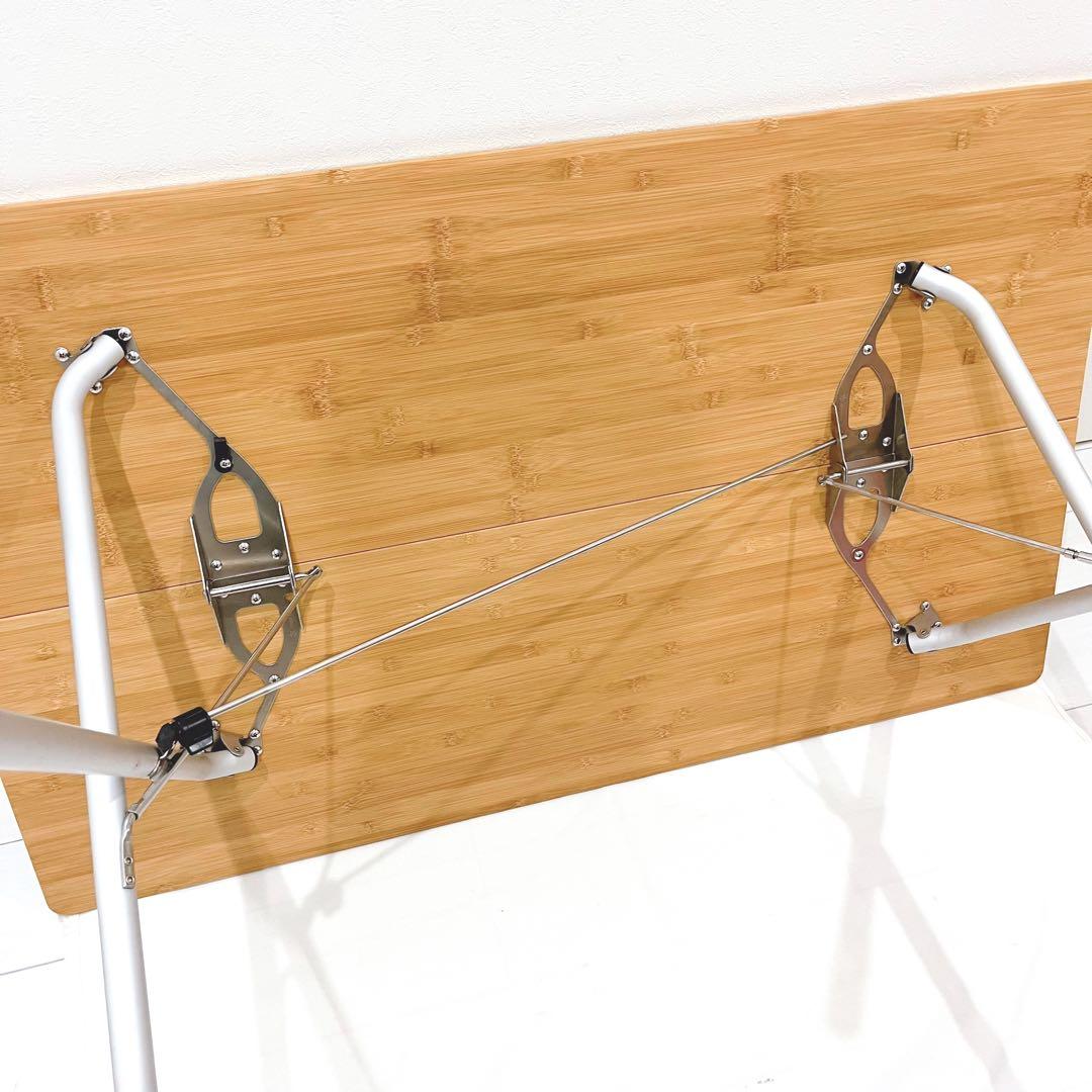 【美品】 peak スノーピーク　ワンアクション テーブル ロング 竹