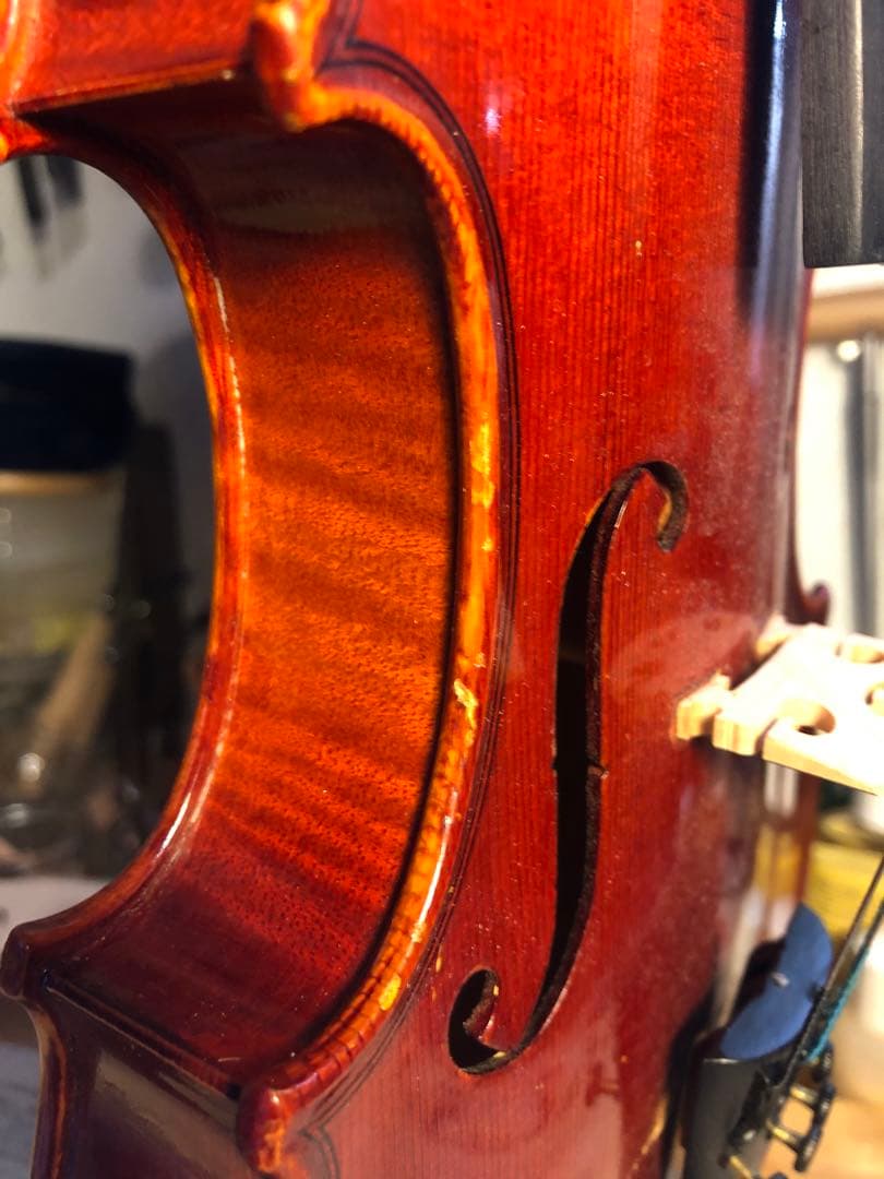 【駒&魂柱調整済】valente分数バイオリンVN30 1/2 2012