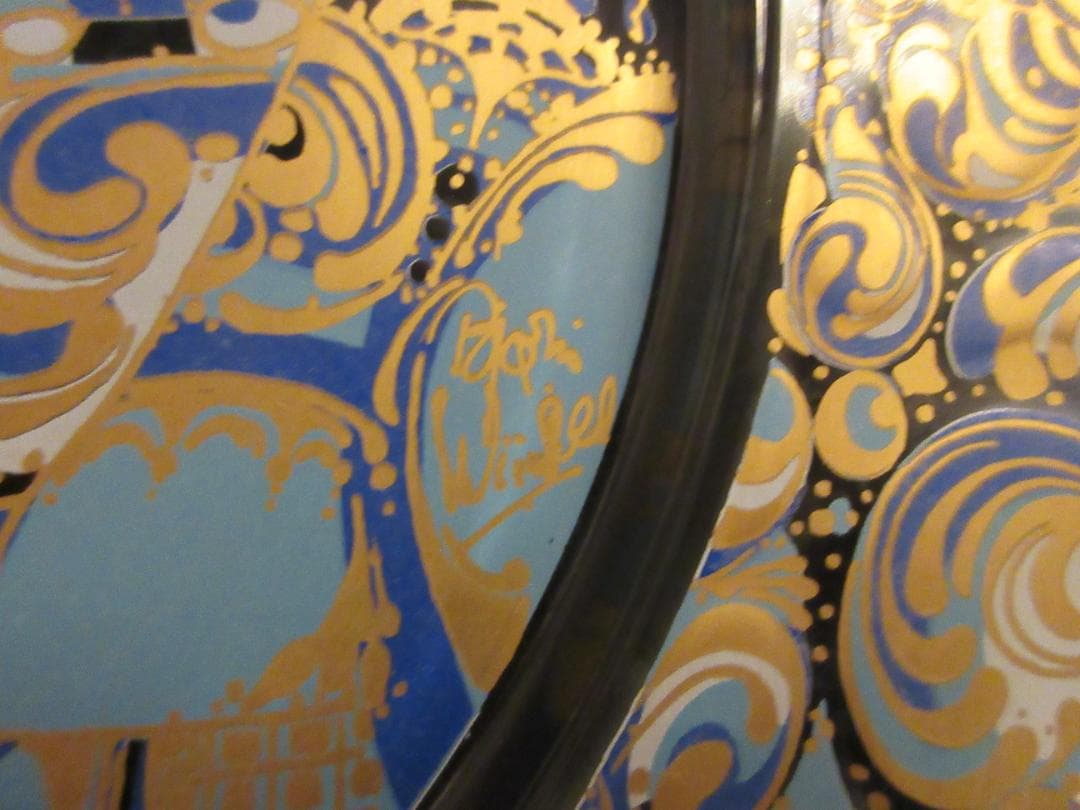 ローゼンタール　クリスマスプレート　ガラス絵皿　1977