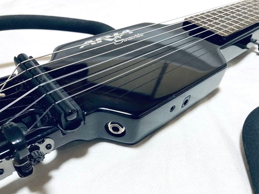 ARIA サイレントギター アリア・シンソニード メンテナンス済み