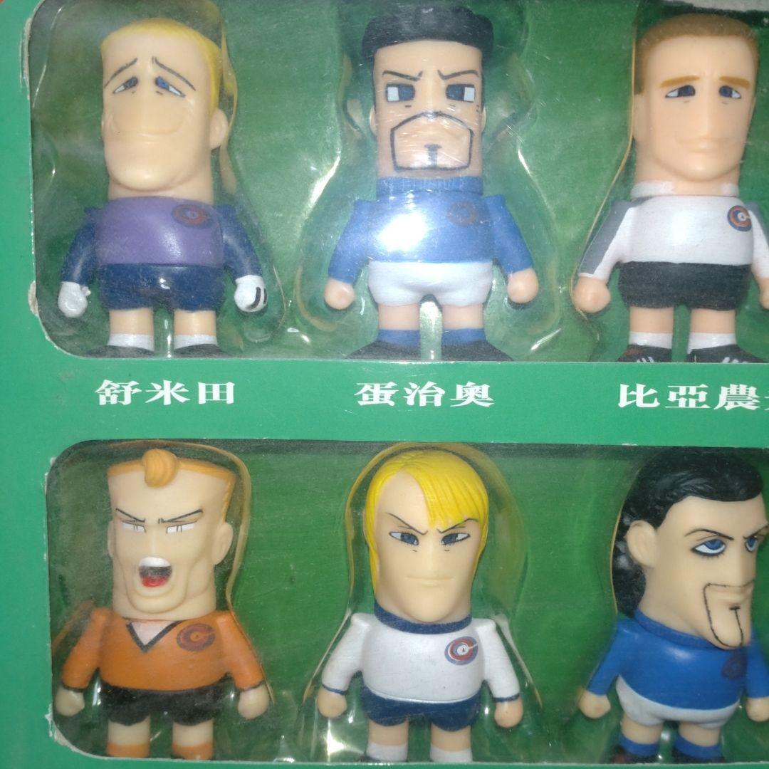 【激レア】サッカーソフビフィギュア11体+ボール セット